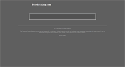 Desktop Screenshot of bearbacking.com